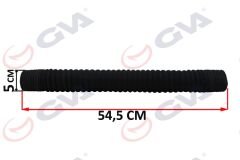HAVA FİLTRE HORTUMU CLIO 1.4 BNZ Q55xQ55x50cm