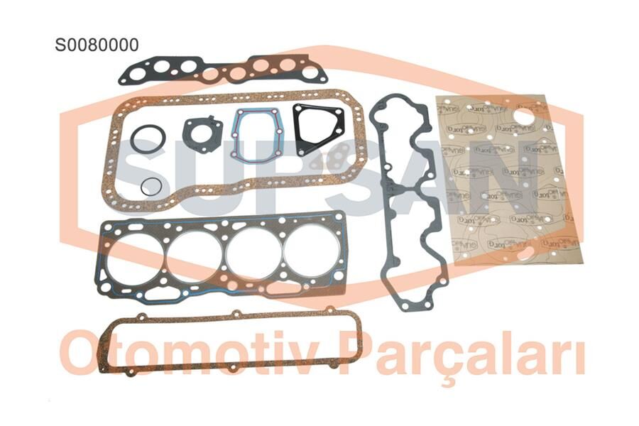 SUPSAN S0080000 CONTA TAM TAKIM FİAT TEMPRA / UNO 1.6 ENG. 176 A 9.000