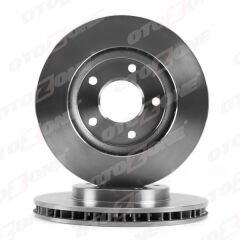 OTOZONE BD9055 ÖN FREN DİSKİ HAVA KANALLI MITSUBISHI LANCER 1.6L 4A92 CY1A köpek balığı 10-> / 1.5L 4A91 CY2A köpek balığı 08-> 276 çap x 5 bijon - Adet disk fiyatıdır