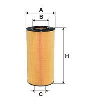 FILTRON FILT OE 676/2 CF FA 410, XF 105 FA, XF FT 460, XF FTT 460 SAFIR YAG FILTRESI FILTRE ELEMANI
