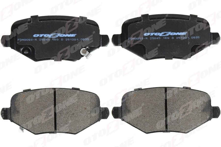 OTOZONE FDA9093-R DİSK FREN BALATASI ARKA FREEMONT 2011>JOURNEY 2008>GRAND VOYAGER V 2007>