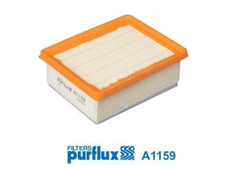 PURFLUX A1159 HAVA FİLTRESİ PARTNER 1.9D 96 > 2.0 HDİ 00 > BERLINGO 1.9D 96 > 2.0 HDİ 00 >