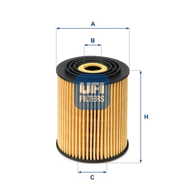 UFI 2503400 YAG FILTRESI MINI W10 W11 R50 R52 R53 . JEEP RENEGADE SUV 14> . FIAT EGEA 14>