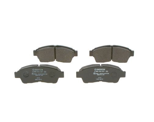 BOSCH 0986495257 ÖN FREN BALATA TOYOTA COROLLA 1.6L 4A-FE enjeksiyonlu AE101 AE111 92-00 / CARINA E. CORONA 2.0L 3S -FE ST191 ST191E 92-98 / RAV4 2.0L 3S-FE SXA10 95-00