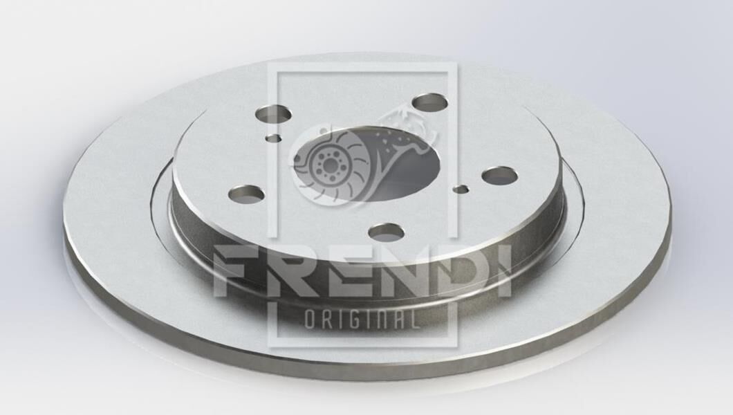 FRENDI 34415 ARKA FREN DİSKİ DOLU TİP TOYOTA AURIS COROLLA 1.6L 1ZR-FE ZRE151 07-> / 1.33L 1NR-FE NRE150 6 vite s 10-> 259 çap x 5 bijon - Takım disk fiyatıdır