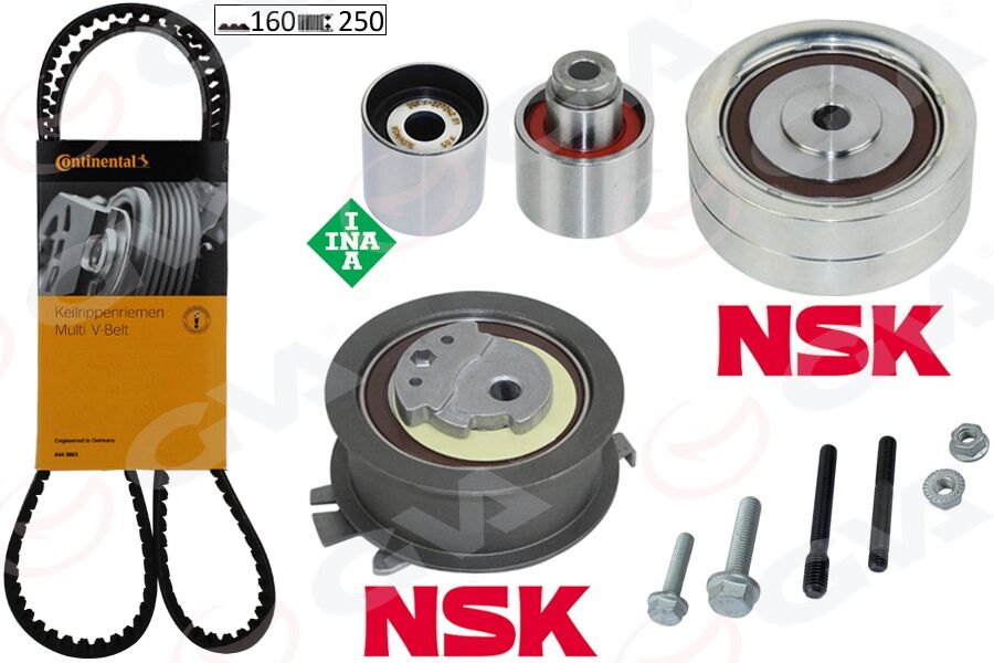 GVA 59T7575 TRİGER SETİ CRAFTER-T6-A3-JETTA-CADDY-POLO-PASSAT 1.6-2.0 TDI CAYB/C/D- CAAB/C-CKUB-CFFB-CFWA-CAGA