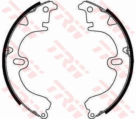 TRW GS8181 ARKA PABUÇ BALATA TOYOTA COROLLA 87-00 CARINA 83-97 CAMRY 83-91 200x37
