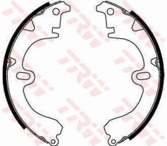 TRW GS8181 ARKA PABUÇ BALATA TOYOTA COROLLA 87-00 CARINA 83-97 CAMRY 83-91 200x37
