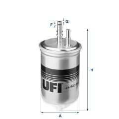 UFI 2444500 YAKIT FILTRESI FORD TRANSIT CONNECT TOURNEO CONNECT 1.8TDCI 02> 90PS . JAGUAR X-TYPE I FMBB QJBA X40 0