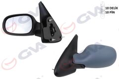 GVA 1011111 DIŞ DİKİZ AYNASI SOL MEGANE 99> ELEKTRİKLİ ISITMALI ASTARLI ASFERİK 5 FİŞ VM-129EHPAL