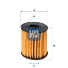 UFI 2506000 YAĞ FİLTRESİ ASTRA L-GRANDLAND-P206-P207-P307-P308-P508-P3008-PARTNER-C2-C3-C4-C5 1.4-1.6 VTI-THP BOXER JUMPER DUCATO 2.0-2.2 HDI TRANSIT-V348-V347 DEFENDER L316 DISCOVERY-FREELANDER JAGUAR XF
