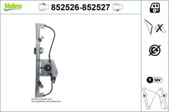 VALEO 852526 CAM MEKANİZMASI ÖN SOL FIAT TIPO 2 Volumi