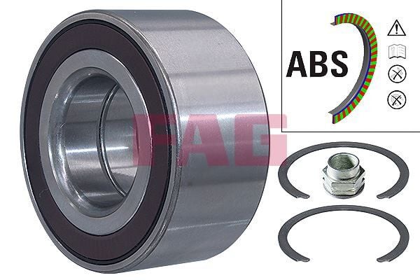 FAG 713606390 ÖN TEKER RULMANI FIAT FIORINO-IDEA-LINEA-PUNTO OPEL CORSA D ABS Lİ 33x72x35