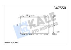 KALE 347550 RADYATÖR AL/PL/BRZ CIVIC IX MT