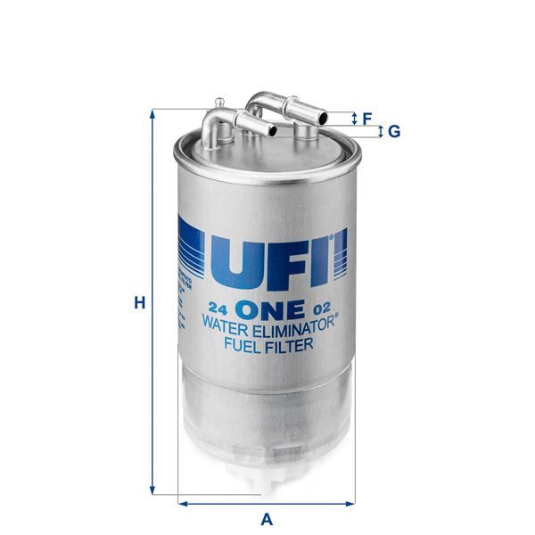 UFI 24ONE02 YAKIT FILTRESI KOMPLE CORSA D 1.3 CDTI 06> Z13DTJ Z13DTE Z13DTH A13DTE A13DTR