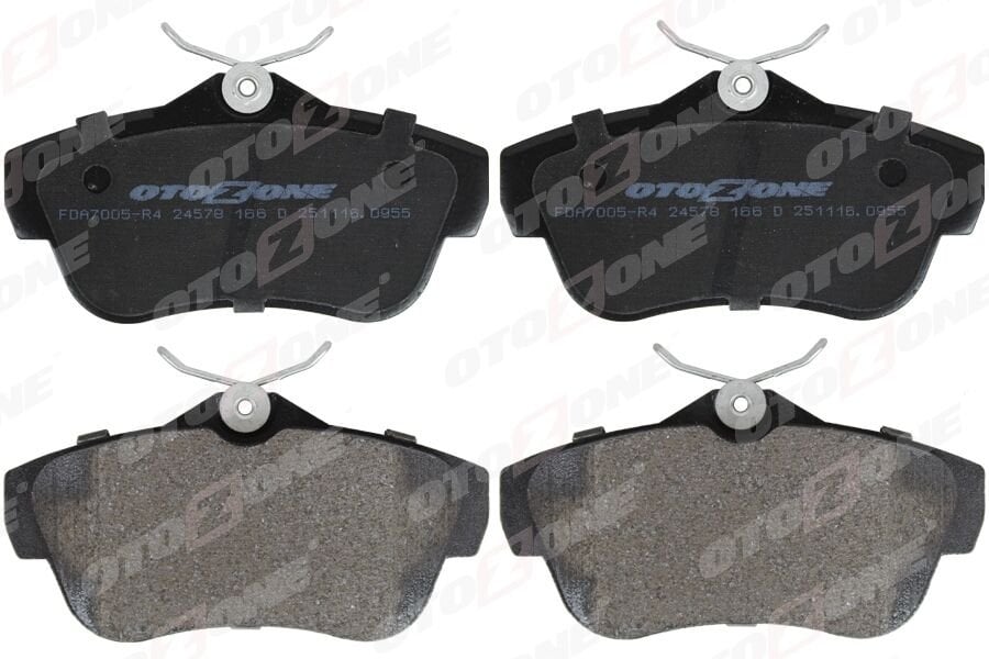OTOZONE FDA7005-R4 ARKA FREN BALATA RENAULT CLIO 05> KANGOO 01> LAGUNA 96> FLUENCE 09> MEGANE 96> CITROEN BERLINGO 99> C2 C3 C4 03> DS4 11> PEUGEOT 307 00> 308 07> PARTNER 96>VW POLO CLASSIC 95>01 GOLF III-IV-PASSAT III