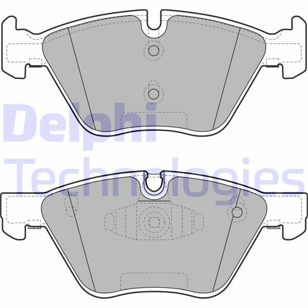 DELPHI LP1960 FREN BALATASI ON BMW E81 E82 E87 E88 E90 E92 E93