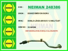 NEIMAN 248386 EGSOZ EMİSYON BORU DOBLO-LİNEA-BRAVO 1.6 MULTİJET