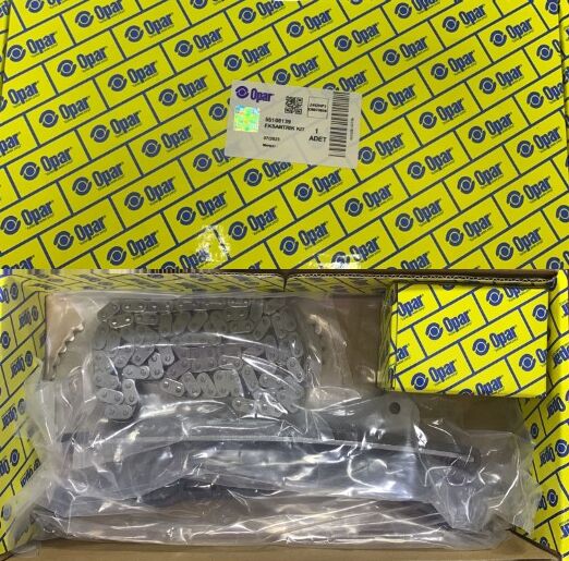 OP 55100139 EKSANTRİK ZİNCİR SETİ ALBEA-DOBLO-EGEA-PUNTO-500-ASTRA H CORSA D-ASTRA J 1.3 JTD 1.3 CDTI E5 E6 GERGİ KİTİ DELİKLİ ZİNCİR