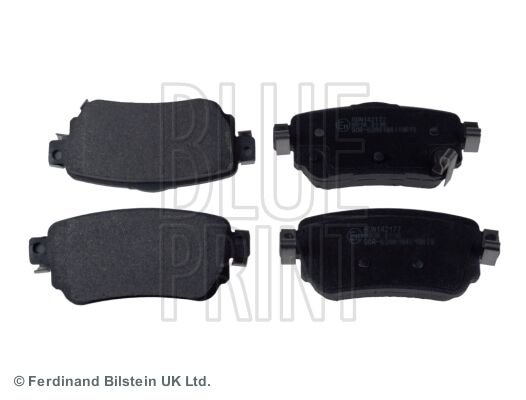 BLUEPRINT ADN142177 ARKA FREN BALATA RENAULT KADJAR 15> KOLEOS II 18> / NISSAN QASHQAI 1.6L Dci R9M dizel 11-> / X-TRAIL 1.6L Dci T32 12->