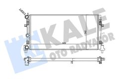 KALE 356425 SU RADYATÖRÜ AUDI A1 10 >SEAT IBIZA IV-TOLEDO IV 08 >SKODA FABIA II-RAPID-ROOMSTER 06 >VW POLO 09 > 1.2 1.6 1.9TDI 1.2 1.4TSI 1.2TFSI MT MEKANİK 649x342x23 6R0121253N-6RF121253