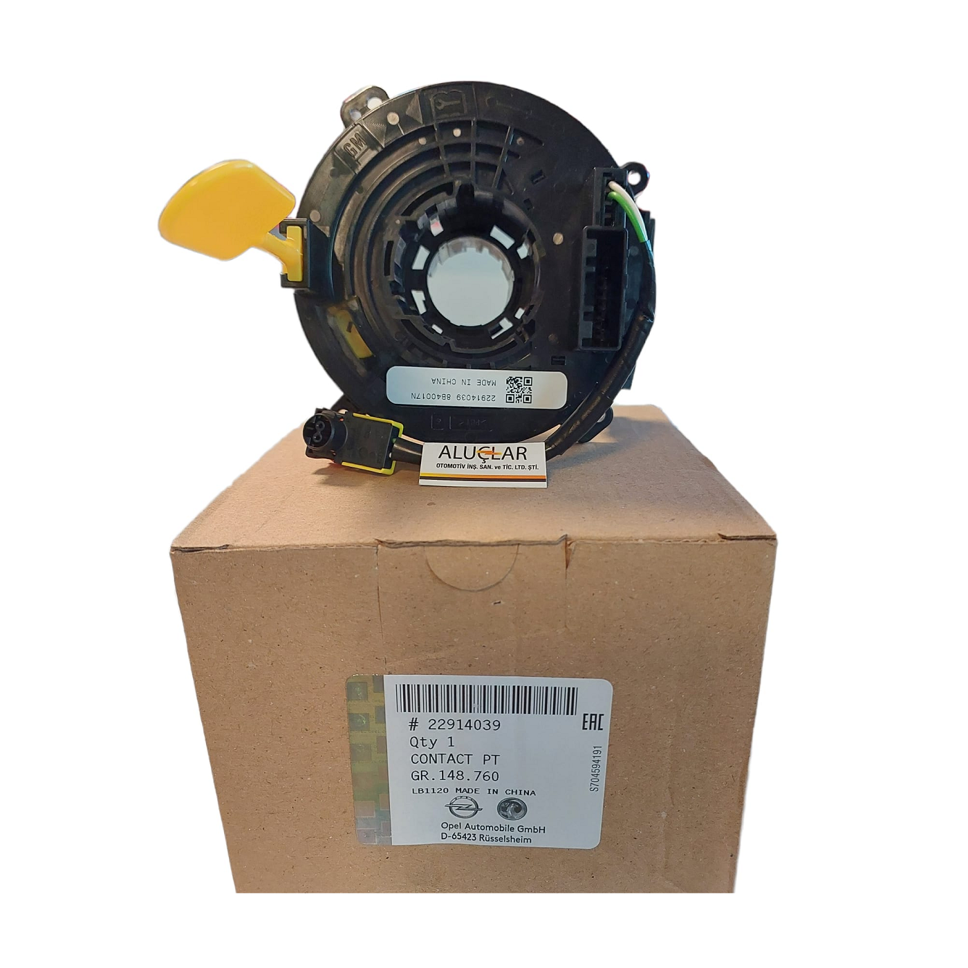 OE-OPEL 22914039 ASTRA J CRUZE ADAM CORSA E MERIVA B ZAFIRA C CASCADA AIRBAG MAKARASI