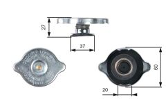 GATES RC217 RADYATOR YEDEK SU DEPO KAPAGI MERCEDES W124 W201 W202 W210 W126 W140 W461 W463 W638