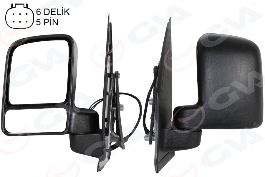 GVA 1033153 DIŞ DİKİZ AYNASI SOL FORD CONNECT 02> ELEKTİKLİ VM-6311EHL