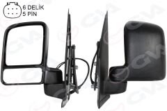 GVA 1033153 DIŞ DİKİZ AYNASI SOL FORD CONNECT 02> ELEKTİKLİ VM-6311EHL