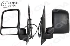 GVA 1033153 DIŞ DİKİZ AYNASI SOL FORD CONNECT 02> ELEKTİKLİ VM-6311EHL