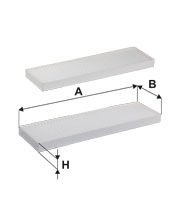 FILTRON FILT K 1257-2x I20 POLEN FILTRESI KLIMA FILTRESI : ÇIFTLI