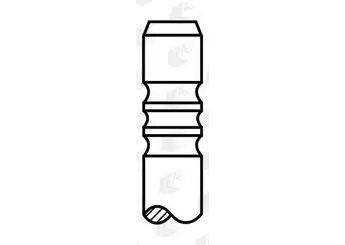 TETIK FOR-145 SUPAP TAKIMI TEK TIRNAK FORD MONDEO III FOCUS MAZDA V 2.0 DURATEC HE 16 VALF 01> HE 145PS 00>04 IN8-EX8 34.9 5.5 103.4 - 30 5.5 104.6 STD