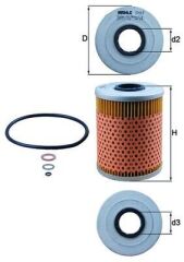 MAHLE OX68D YAG FILTRESI BMW M50 E34 E36