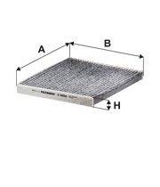 FILTRON FILT K 1261A BOXER / JUMPER / DUCATO POLEN FILTRESI (KARBONLU)