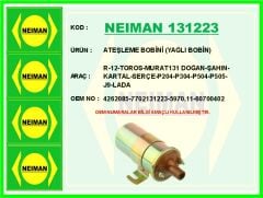 NEIMAN 131223 ATESLEME BOBINI M131 DOGAN-SAHIN-KARTAL-SERCE-R12-TOROS-P204-P304-P504-P505-J9-LADA