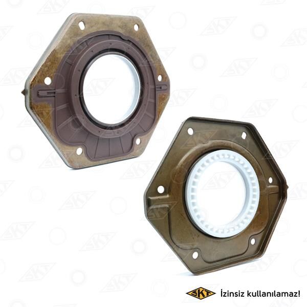 SKT 417107-V ÖN KRANK KEÇESİ FLANŞLI BOXER-JUMPER-MOVANO-MASTER-DAILY 2.5-2.8 D-HDI 70x158x180x16