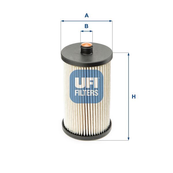 UFI 2601200 YAKIT FİLTRESİ VW CRAFTER 30-50 2.5 TDİ 06 > OE