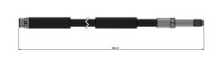 CAVO C900622A FREN HORTUMU ARKA MERCEDES SPRINTER B906 B907 . VW CRAFTER 30-35-50