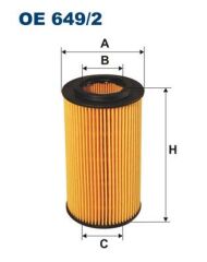 FILTRON OE649.2 YAG FILTRESI BMW M47 E39 E46 . LAND ROVER FREELANDER I 204D3 L314 Td4