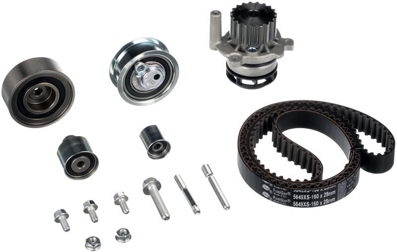GATES KP25649XS-1 DEVİRDAİMLİ TRİGER SETİ 160x250 CRAFTER-T6-A3-JETTA-CADDY-POLO-PASSAT 1.6-2.0 TDI CAYB/C/D-CAAB/C-CKUB-CFFB-CFWA-CAGA