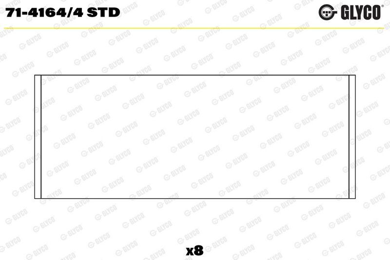 GLYCO 714164.4 STD KOL YATAK TAKIMI STD. LAND ROVER FREELANDER I 20T2N L314