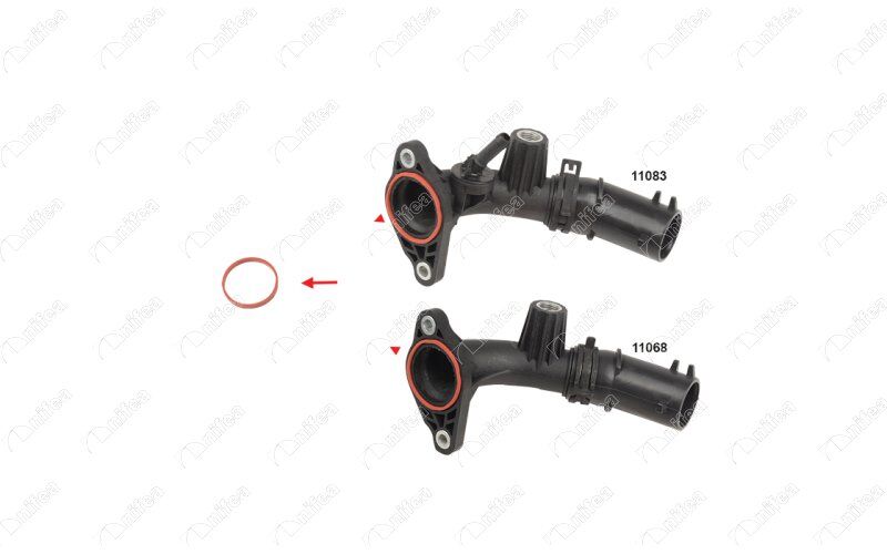 NIFEA 11081 EGR BORU CONTASI MERCEDES OM608 W177 W247 C118 W415 . RENAULT MEGANE IV 15> CLIO V 19> EXPRESS 21> D ACIA DUSTER II 17> K9K 1.5 Blue dCi