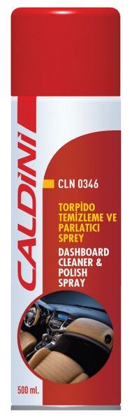 CALDINI CLN-00346 TORPİDO TEMİZLEYİCİ VE PARLATICI SPREY 500 ml.
