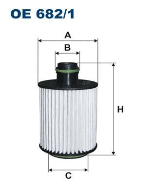 FILTRON OE682.1 YAĞ FİLTRESİ ASTRA J-INSIGNIA-ZAFIRA C-SAAB 9-5 2.0CDTI