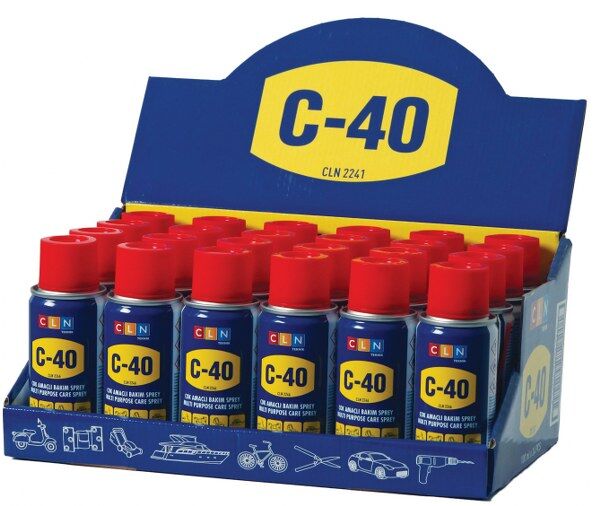 CALDINI CLN-02333 C-40 ÇOK AMAÇLI BAKIM SPREY 400 ml.