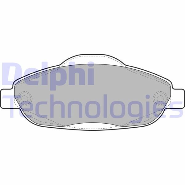 DELPHI LP2070 ÖN BALATA P308 1.4 1.6 HDİ 2.0 HDİ 07> P308 SW 07> P308 CC 1.6 HDİ 09> P3008 13> 1.6 HDI-VTI