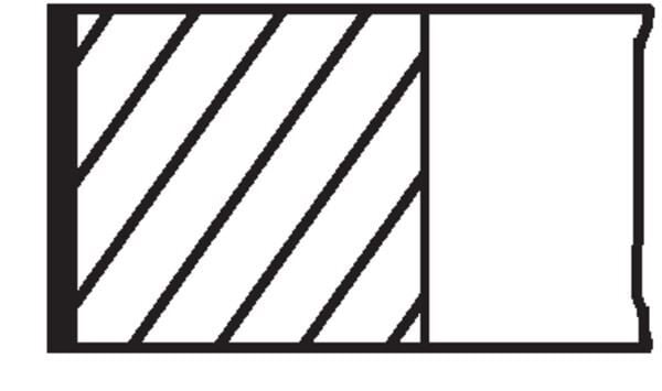MAHLE 081RS001100N0 SEGMAN SET STD. 84 mm BMW B37 B47 F10 F20 F30 F45 F22 F44 G20 G30 F32 F34 F36 F48 F25 F15