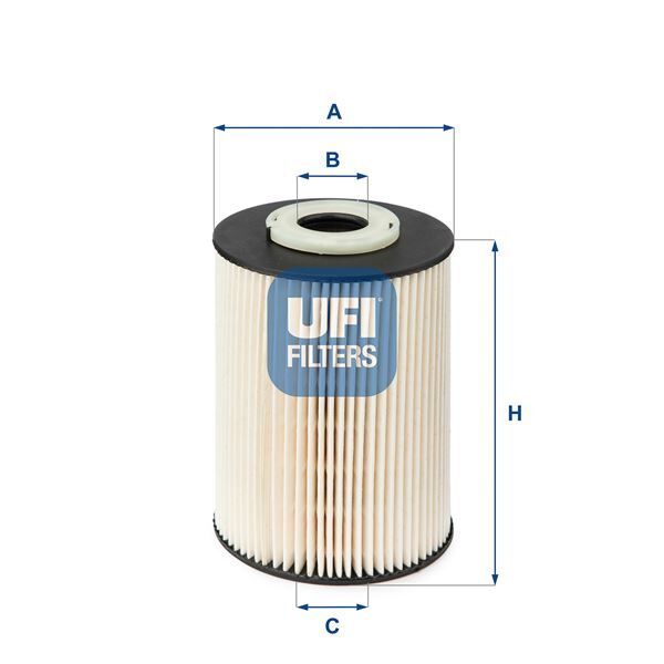 UFI 2602000 MAZOT FILTRESI MONDEO IV IV 07>14 2.0 TDCI VOLVO S40 S60 V50 V70 C30 C70 XC60 D3-D4-D5 2.4D