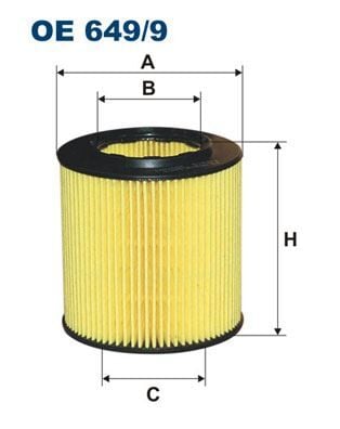 FILTRON OE649.9 YAG FILTRESI BMW N20 N52 N53 N54 E81 E87 F20 E90 E92 E93 F30 F31 F34 F35 F32 F36 E60 E61 F15 E85 E89 F25 F26 E70 E71