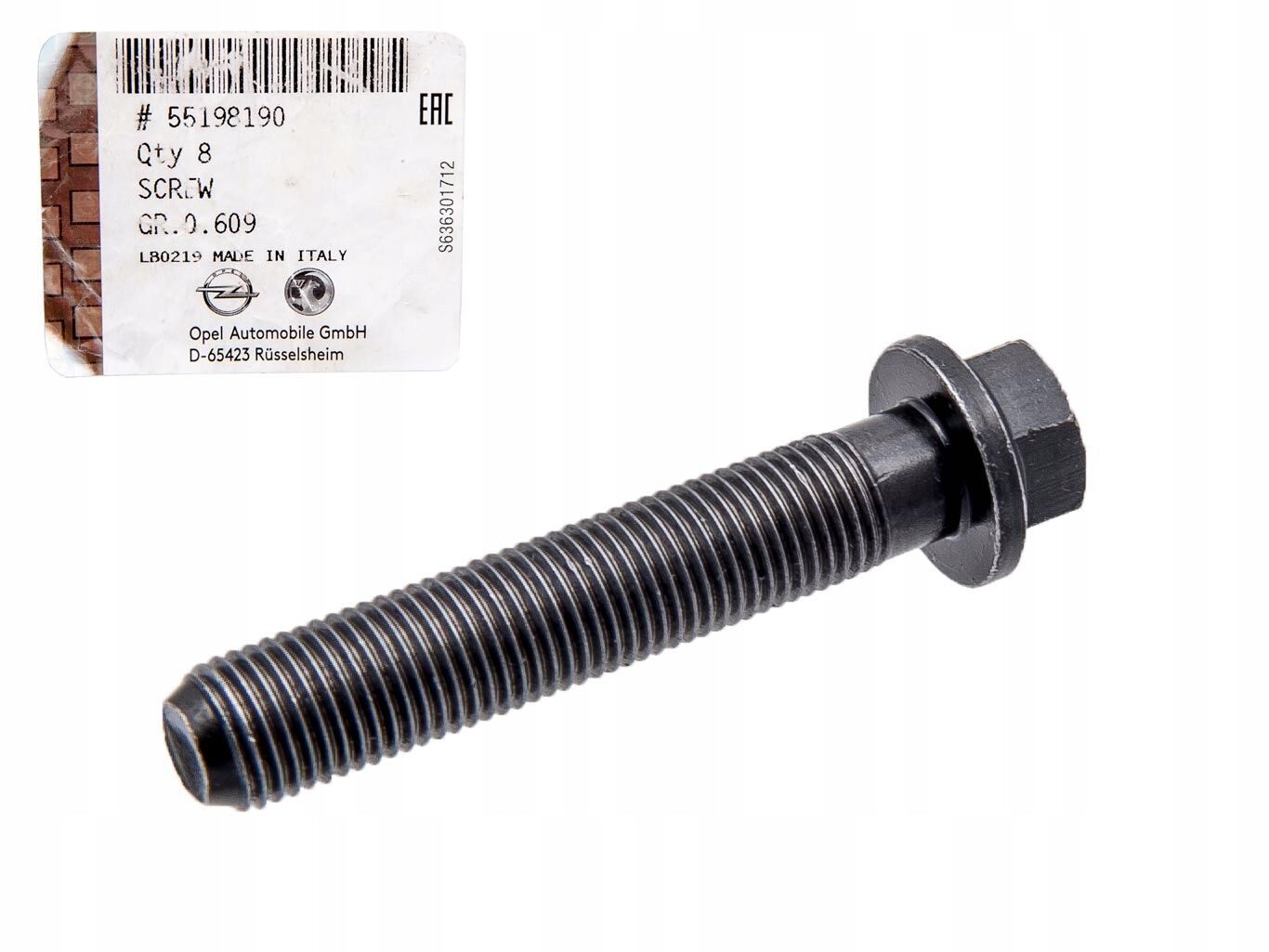 OE-OPEL 12992338 VECTRA C ASTRA G ASTRA H ASTRA J INSIGNIA A MOKKA ZAFIRA B  PISTON KOL CIVATASI M9X41